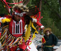 Wind River Indian dancer