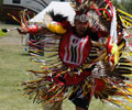 Wind River Indian doing the Frantic Dance