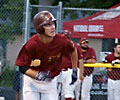 Fort Collins Fox on the way to 1st base