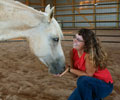 Star and Kris at Four Directions Horse Farm