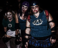Zombie roller derby babes at the Fort Collins Zombie Crawl