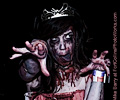 Zombie queen at the Fort Collins Zombie Crawl