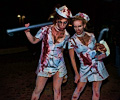 Zombie nurses at the Fort Collins Zombie Crawl