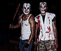 Zombie hockey players at the Fort Collins Zombie Crawl