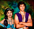 Aladdin and Jasmine Cosplay at Fort Collins Comic Con