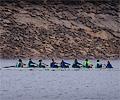 Horsetooth Ache rowing race 8-man boat