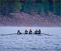 Horsetooth Ache rowing race 4-man boat