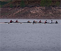 Horsetooth Ache rowing race 7-man boat