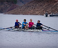 Horsetooth Ache rowing race 4-man boat