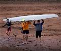 Horsetooth Ache rowing race 4-man boat