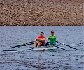 Horsetooth Ache rowing race 2-man boat