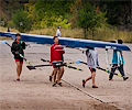 Horsetooth Ache rowing race 4-man boat