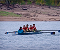 Horsetooth Ache rowing race 4-man boat