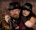 Steampunk Chase and Vonie