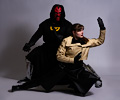 David and Staci as Sith Lords