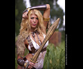 Mandy as a Viking Warrior