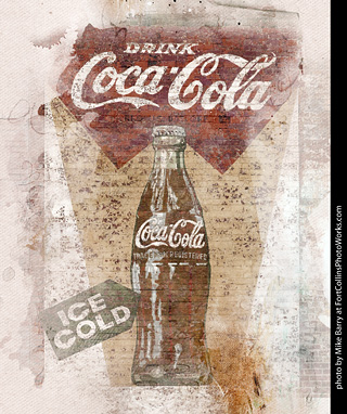 Coca Cola ghost sign