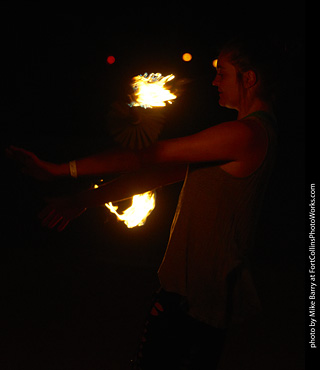 World Hoop Day 2019 - Fire Performer #05