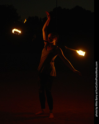 World Hoop Day 2019 - Fire Performer #05