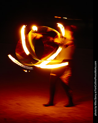 World Hoop Day 2019 - Fire Performer #05