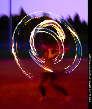 World Hoop Day 2019 - Fire Performer #05