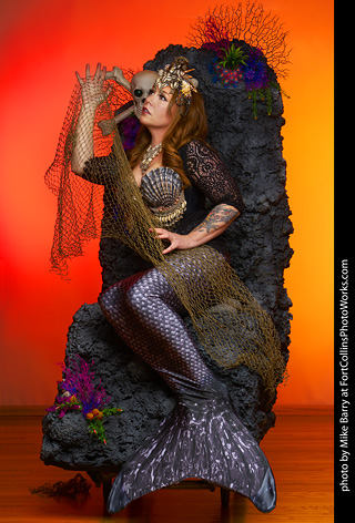 Mirelle - Halloween mermaid shoot