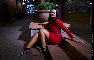 Leyhanna model shoot in Old Town
