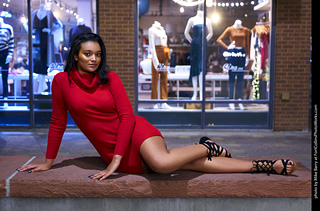 Leyhanna model shoot in Old Town