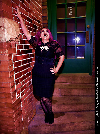 Night in Old Town Model Shoot - Mollie