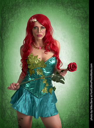 Poison Ivy Cosplay Shoot - Mandy