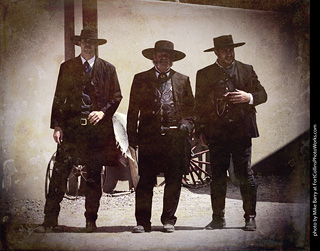 Gunfight at the OK Corral in Tombstone, AZ