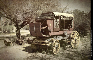 Vehicles in Old Tucson