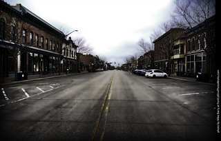 Old Town Fort Collins during COVID19