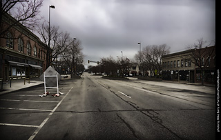 Old Town Fort Collins during COVID19