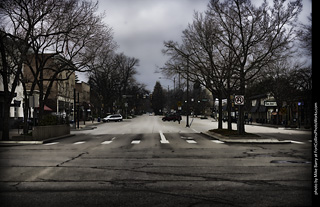 Old Town Fort Collins during COVID19