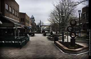 Old Town Fort Collins during COVID19