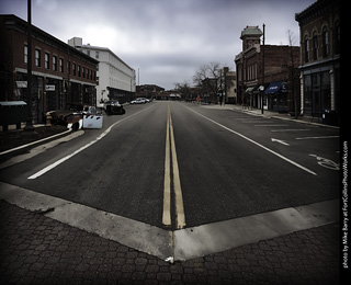 Old Town Fort Collins during COVID19