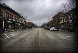 Old Town Fort Collins during COVID19