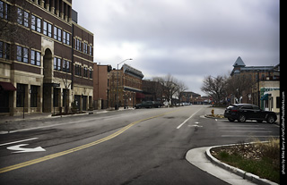 Old Town Fort Collins during COVID19