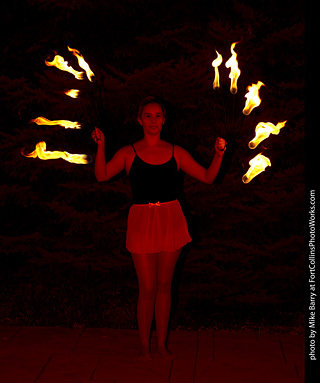 Diana - Fire Performer