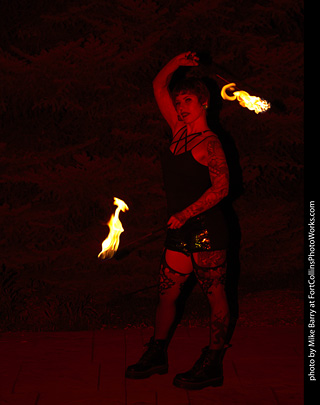 Kayla - Fire Performer