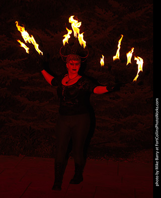 Emily - Fire Performer