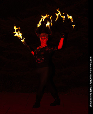Emily - Fire Performer