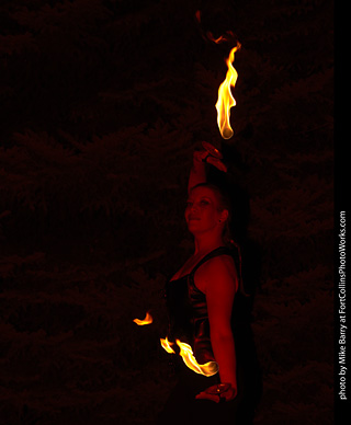 Katherine - Fire Performer