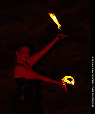 Katherine - Fire Performer