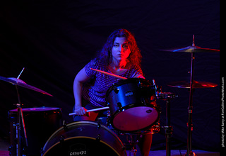 Mirna on Drums