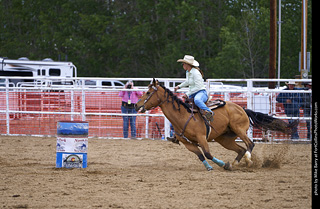 Never Summer Rodeo - Barrel Racing