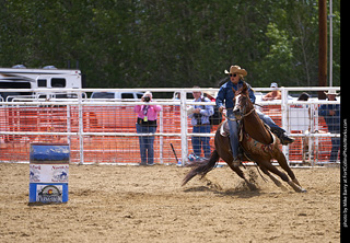 Never Summer Rodeo - Barrel Racing