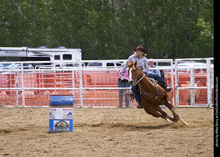 Never Summer Rodeo - Barrel Racing