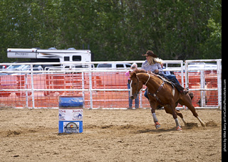 Never Summer Rodeo - Barrel Racing